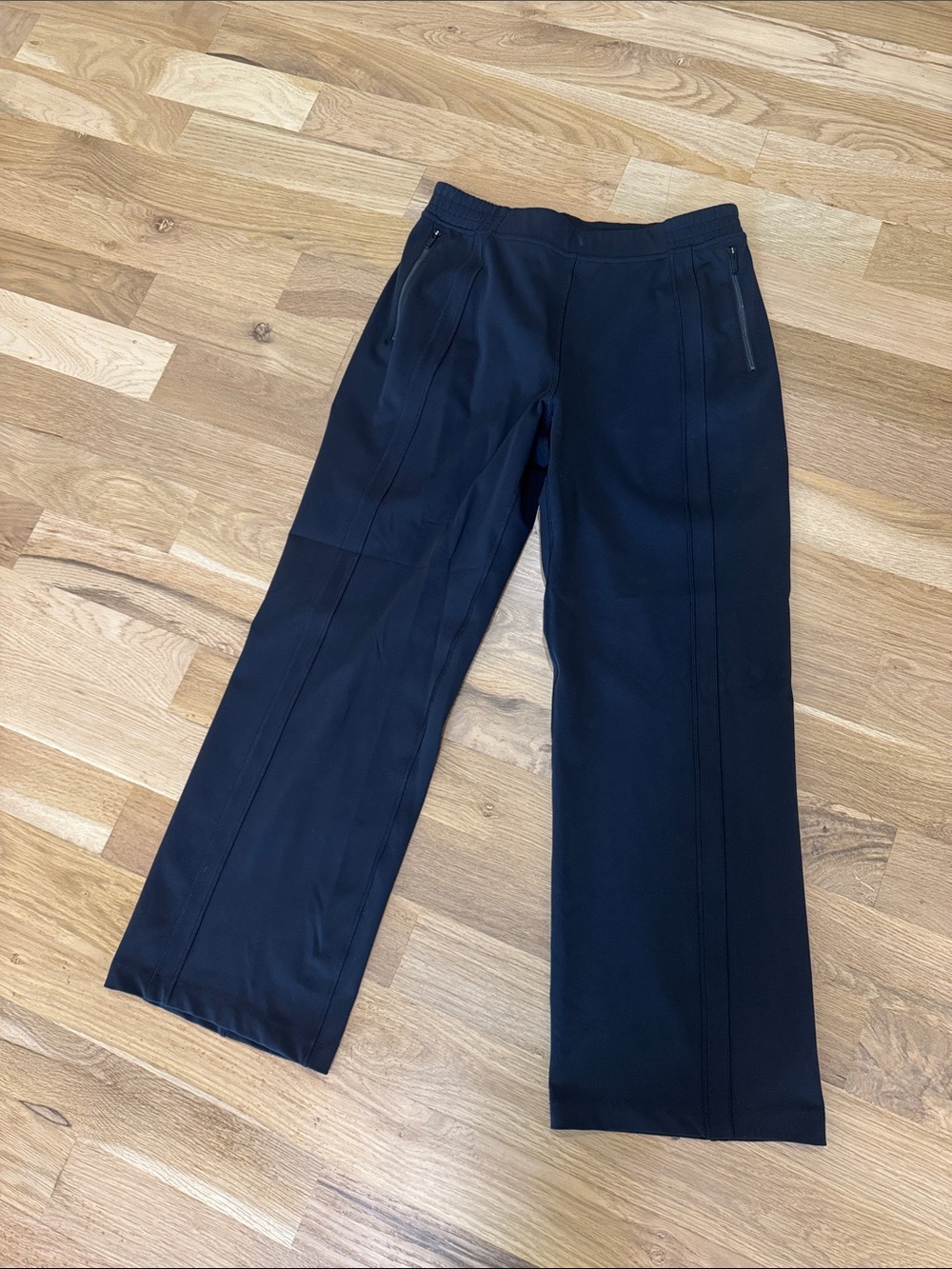 lululemon athletica Black Wide-Leg Pants